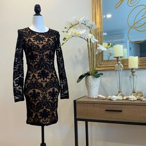 H&M - Black Lace Dress - Size 4